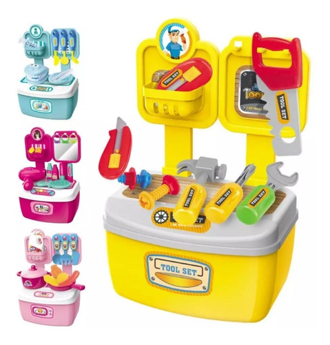 Set De Juego Didáctico Cocina Doctor Belleza Para Niños