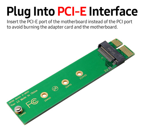 Adaptador M.2 Nvme Pcie Para Ngff, Cartão De Teste, Leitor S