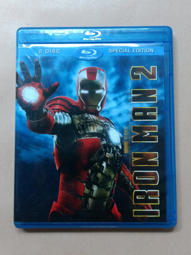Iron Man 2 Bluray Edicion 2 Discos Disney Marvel