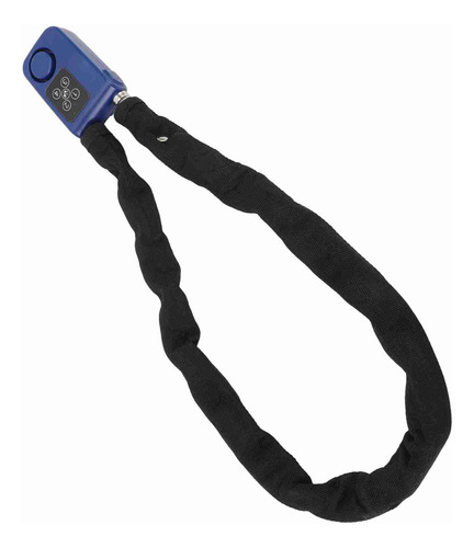 Cadena Antirrobo Digital Para Motocicleta, 110 Db, Alarma Si