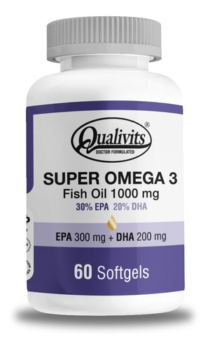Super Omega 3 Qualivits Fish Oil