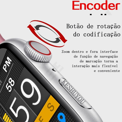 Reloj Inteligente Watch 8 Max 1.85 Bluetooth Nfc Rosa