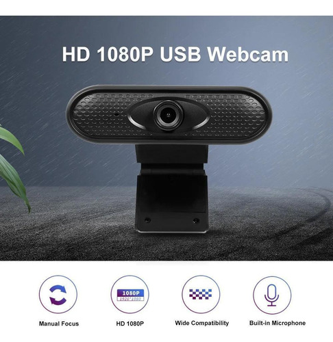 Full Hd 1080p Webcam Usb Câmera De Computador
