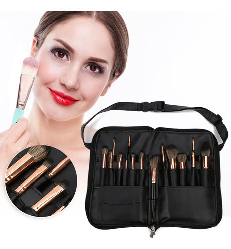 Bolsa Organizadora De Brochas De Maquillaje Profesional Port