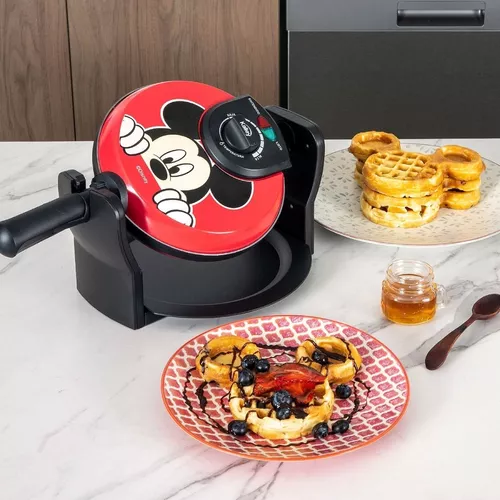 Gofrera de Mickey.  Mickey waffle maker, Waffles, Mickey mouse waffle maker