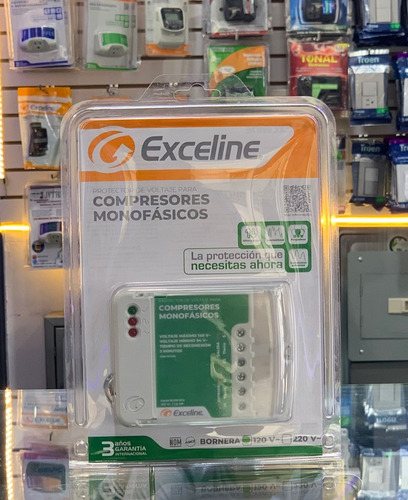 Protector Marca Exceline Monofasico 110v Compresores