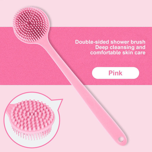 Depurador De Espalda Para Baño Cepillo Exfoliante Corporal D