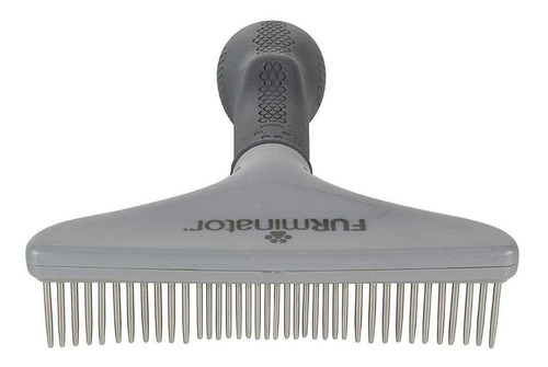 Cepillo diario Furminator para perros y gatos con pelo gris denso