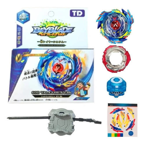 Beyblade Burst B-73 Trompo God Valkyrie 6v Valt Envio ! 