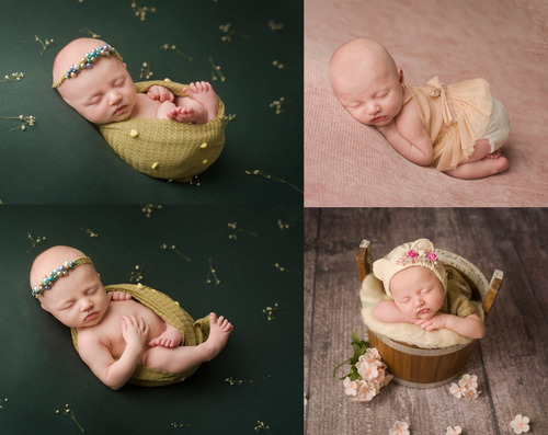 Sesión De Fotos Para Bebés Recien Nacidos Newborn