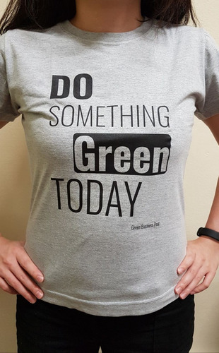 Camiseta Feminina (baby Look) | Do Something Green Today