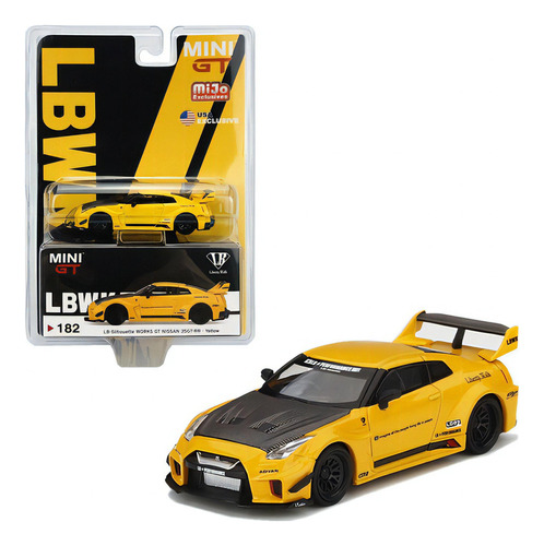 Mini Gt 182 Lb-silhouette Works Gt Nissan 35gt-rr Ver.1 Yell