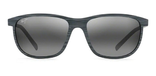 Imagen 1 de 3 de Lentes De Sol Maui Jim Dragon's Teeth Rayas Grises 811-11d