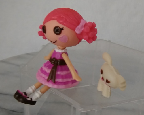 Mini Lalaloopsy Toffee Cocoa Cuddles 8cm Usado (Usado)