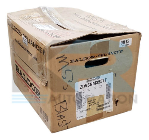 New Baldor Zdvsnm3587t Ac Motor 2hp 1755rpm 3ph 60hz 145 Ssn