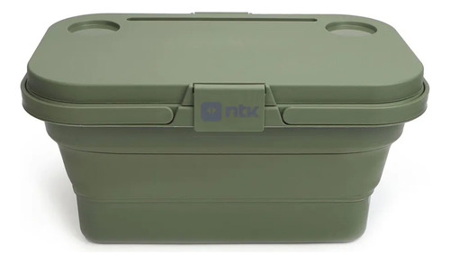 Cesta Picnic Dobrável Com Mesa Em Silicone Ntk