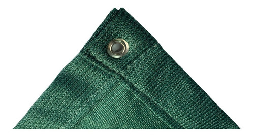 Tela Verde 95% - 2m X 6m Com Bainha E Ilhós Hv®