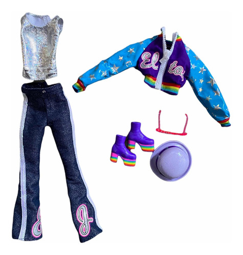 Ropa Barbie Elton Jhon Collector