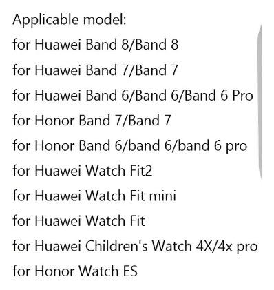 Imagen 3 de 8 de Cable Cargador Para Huawei Watch Fit / Honor Band 6
