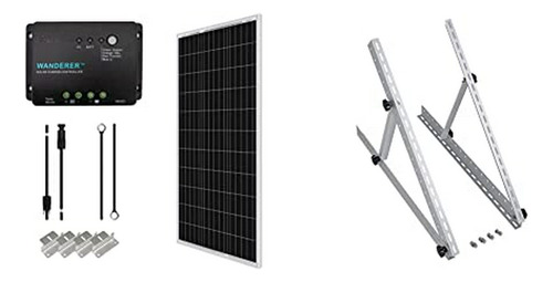 Paneles Solares - Renogy 100 Watts 12 Volts Monocrystalline 