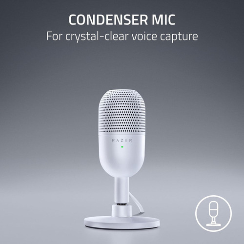 Micrófono Razer Seiren V3 Mini Ultra Compacto Usb Color