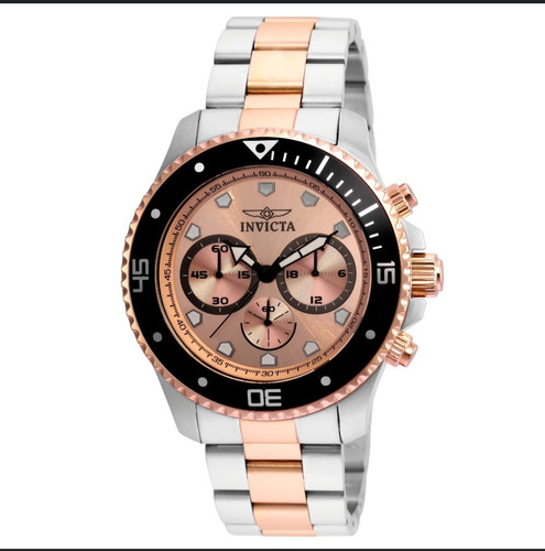 Reloj Invicta Hombre 21791 Pro Diver Oro Rosa 