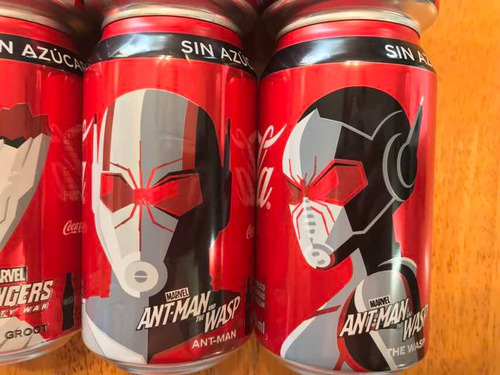 Coca Cola Avengers Ant Man And The Wasp Avispa 355 Ml Nueva