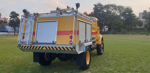 Mercedes 1317 4x4 Ano 1989 Bombeiro Combate Incendio