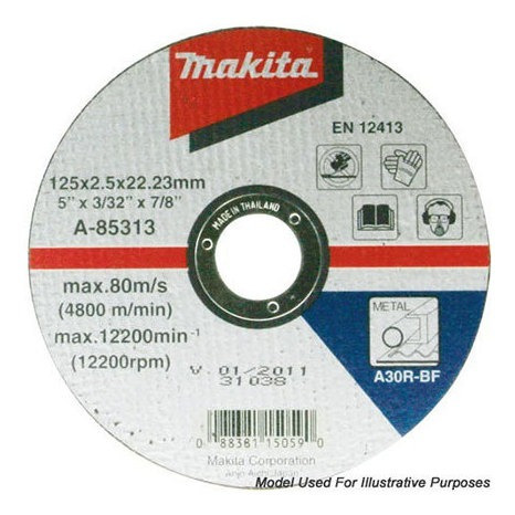 Makita Disco Corte Metal 4-1/2   (115 X 2,5 X 22,23 Mm.) Rec