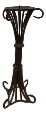 Candelabro De Hierro Forjado (Usado)