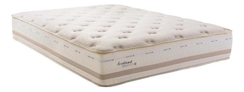 Colchão Super king de molas Herval Vivere Scotland Maxspring bege - 193cm x 203cm x 33cm