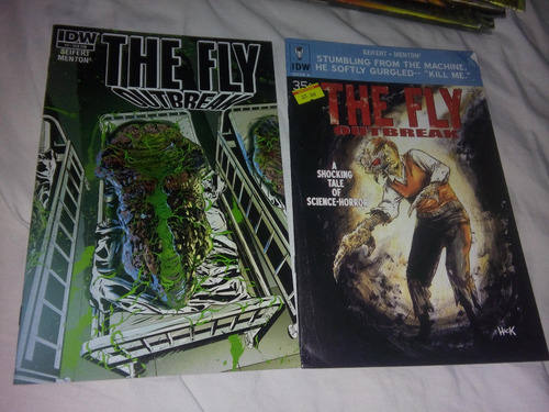 The Fly Outbreak La Mosca Comics En Ingles Numeros 3 Y 4