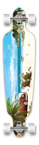 Beach Series - Patinetas Longboard Con Cinta De Agarre 80a D