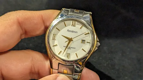 Reloj armitron water 165 resist steel outlet