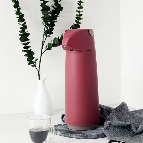 Termo Con Sifón 1.8 Lt Rojo - Tramontina Exata