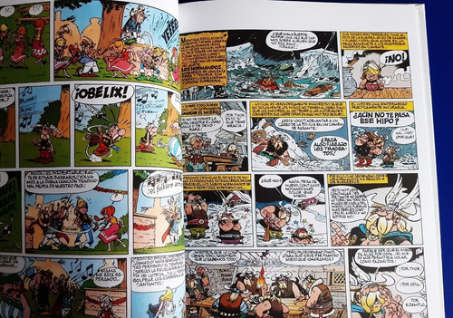 Libro Comic Asterix Y Los Normandos - Ed Tapa Dura - Nuevo