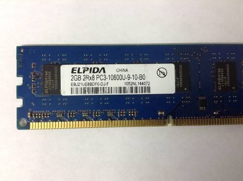 Memoria RAM 2GB 1 Elpida EBJ21UE8BDF0-DJ-F