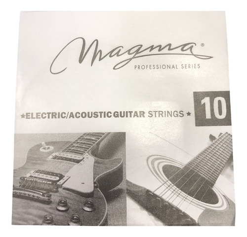 Cuerda Suelta Guitarra Acústica Magma 0.10 X 3