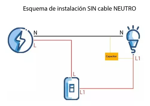 Interruptor Inteligente WIFI 1/2/3/4 Neutro/Sin Neutro
