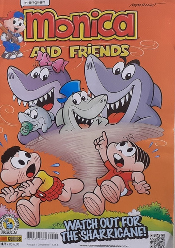 Imagem 6 de 10 de Oferta Mônica And Friends 10 Gibis Em Inglês Sem Repetições