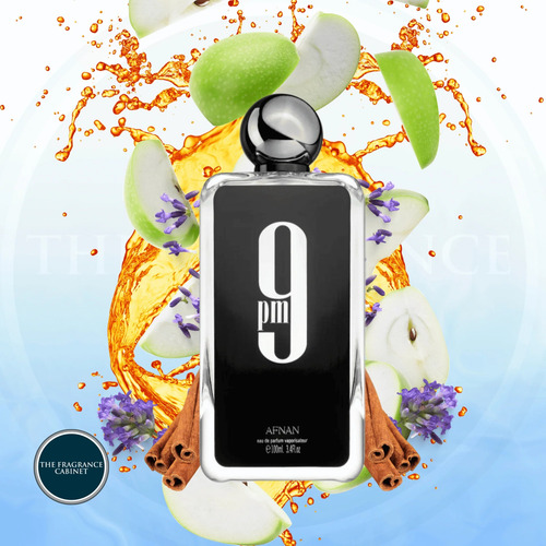 Perfume 9 Pm By Afnan Men 100ml Esencia De Manzana Y Canela