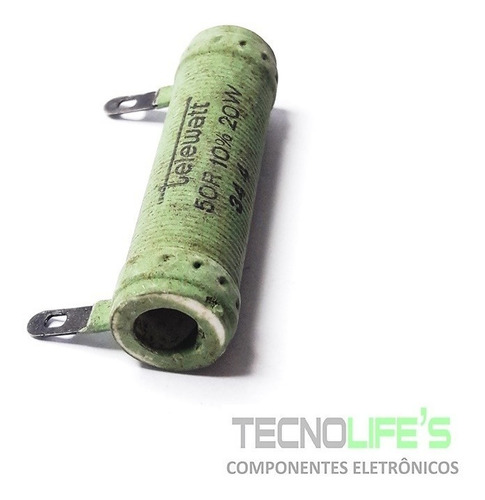 Resistor De Fio 50r 10% 20w