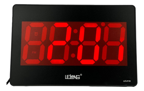 Relógio Parede Mesa Digital Calendário Termômetro Alarme