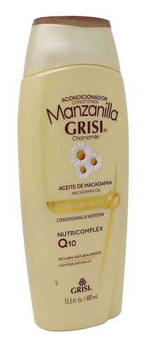 Grisi Acondicionador De Manzanilla, Acondicionador Para El C