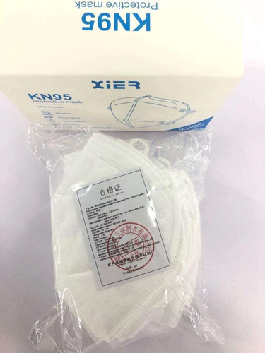 Mascarilla Kn95 Caja 20 Unidades  Prevención De Particulas 