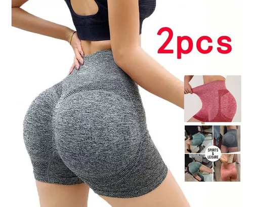 Short Lift Mujer Butt Push Up Ginásio Yoga Esportes [u] [u]