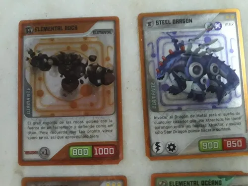 Invizimals Cartas, Cards, Son Transparentes (Usado)