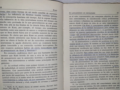 Imagen 4 de 10 de Kant Problemas Gnoseologicos Sergio Rabade Romeo Gredos