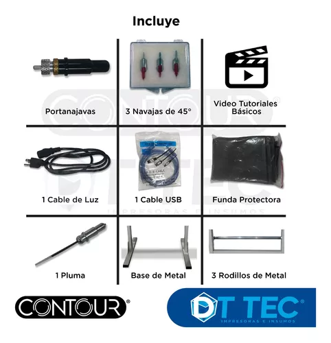 Plotter de Corte CONTOUR Plus 72 cm - DTTEC