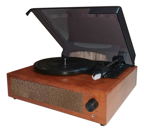 Tocadiscos Con Fonógrafo Record Player Classic Speakers